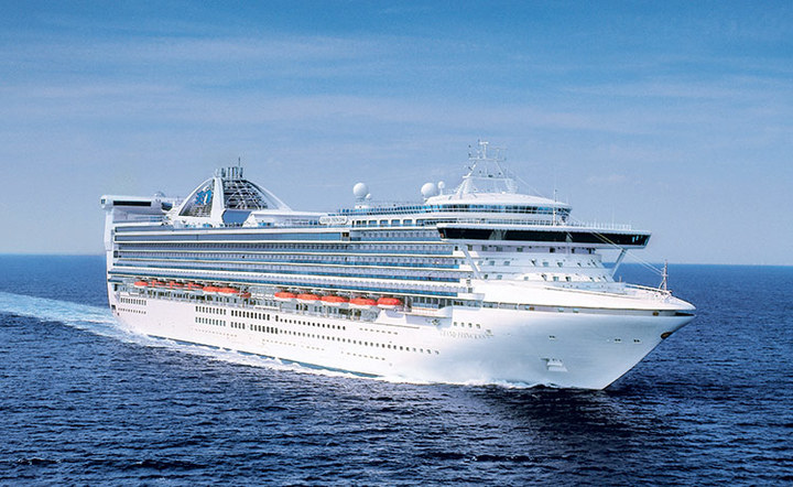 Cruise Details trident at sea Body Pillow
